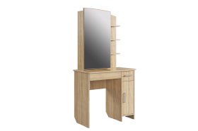 Трюмо Виктория-1 дуб сонома в Тарко-Сале - tarko-sale.mebel-tymen.ru | фото